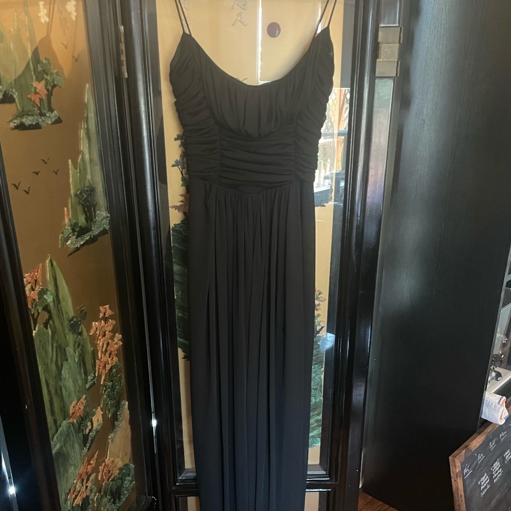 Black BCBG Max Azria Ruffle Dress, US Size 4